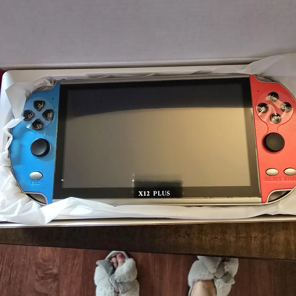 Handheld Console - Blue and Red